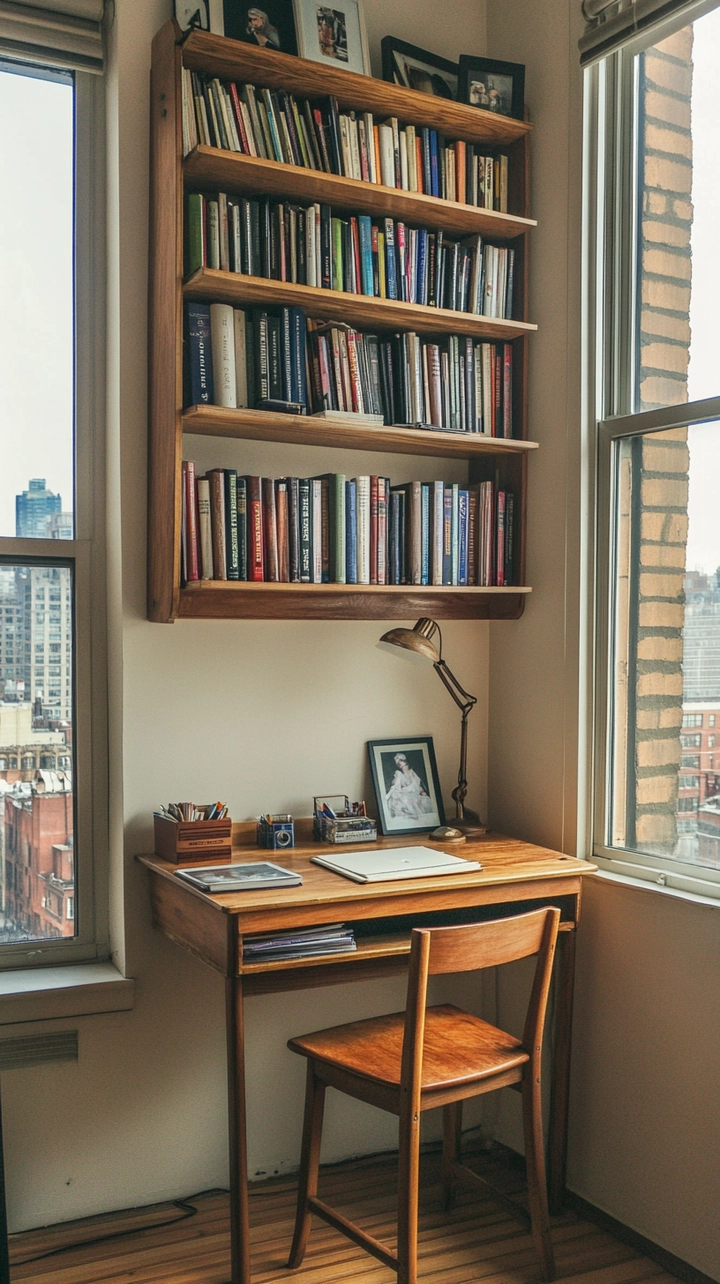 bookshelf ideas for small spaces 39