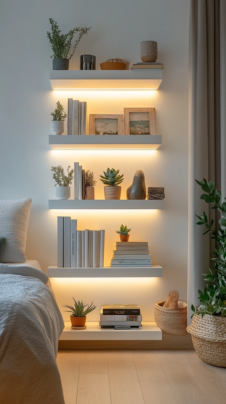 bookshelf ideas for small spaces 5