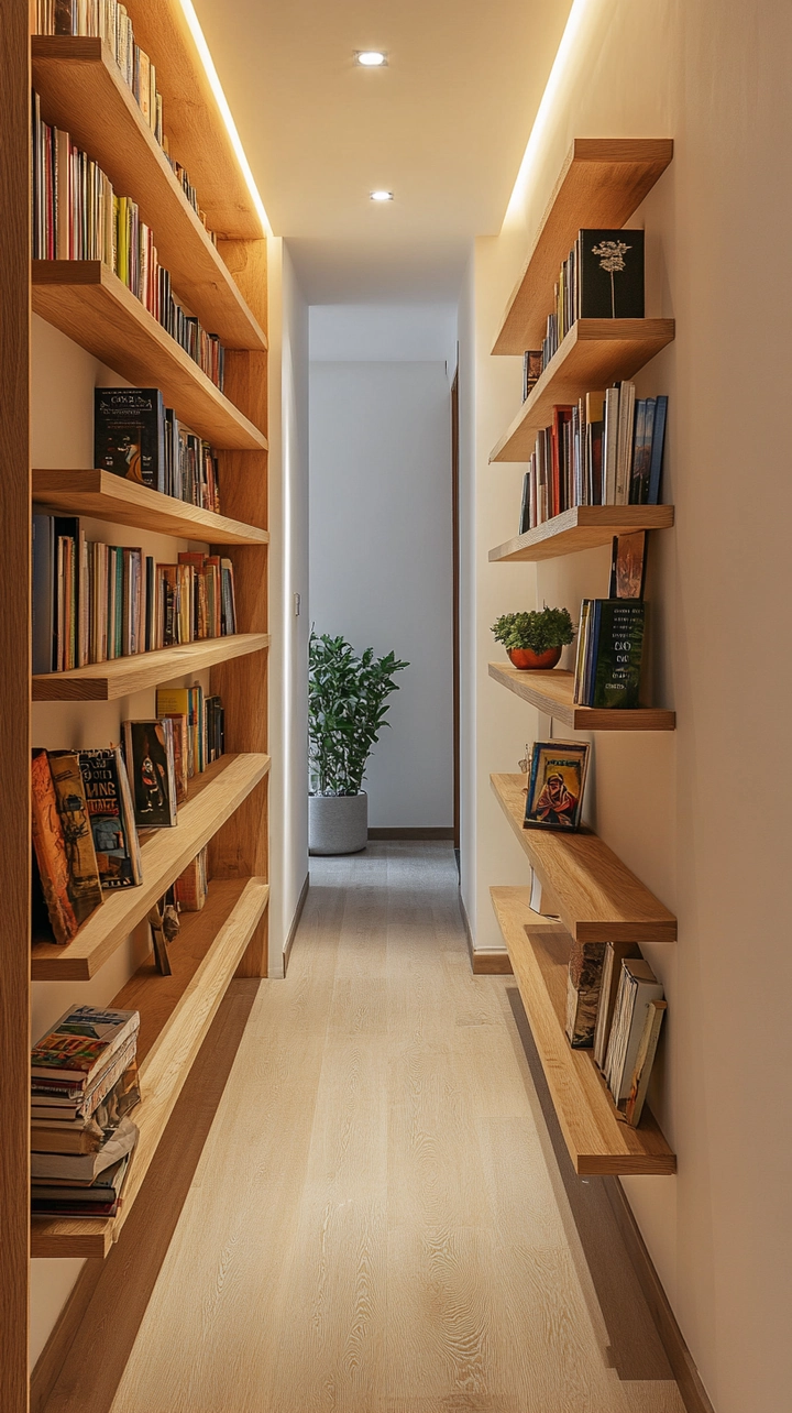 bookshelf ideas for small spaces 50