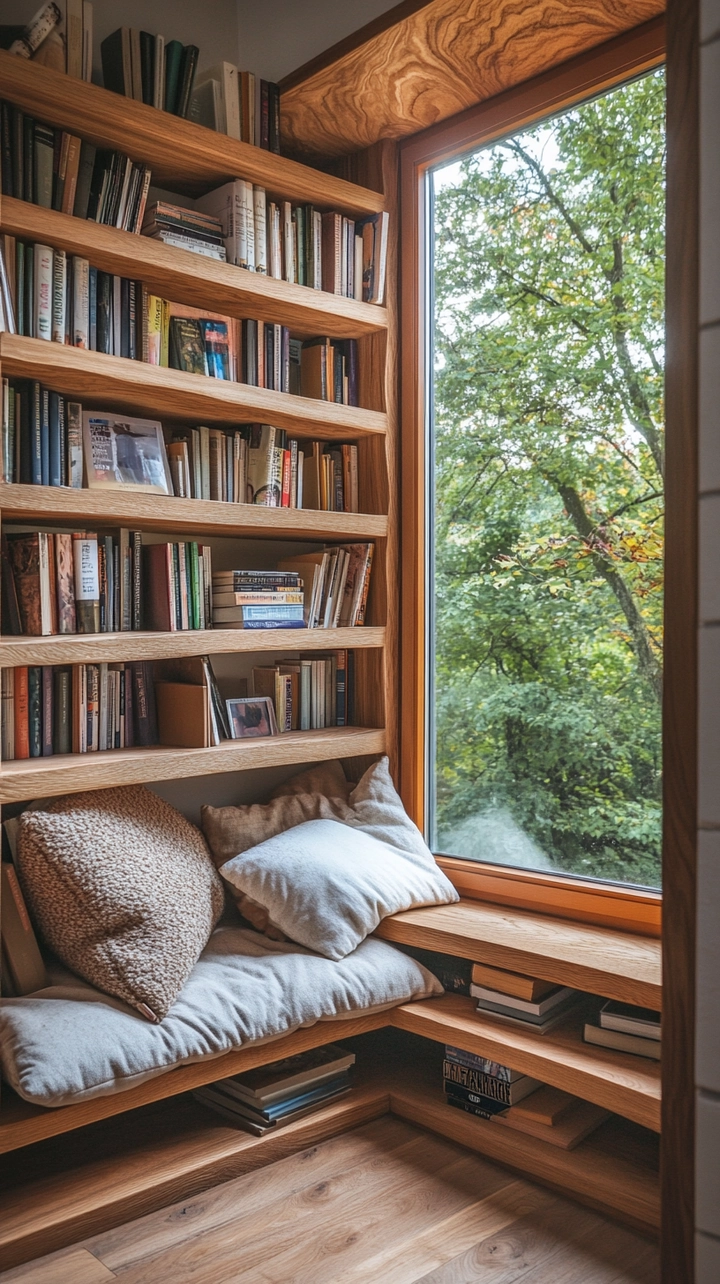 bookshelf ideas for small spaces 59