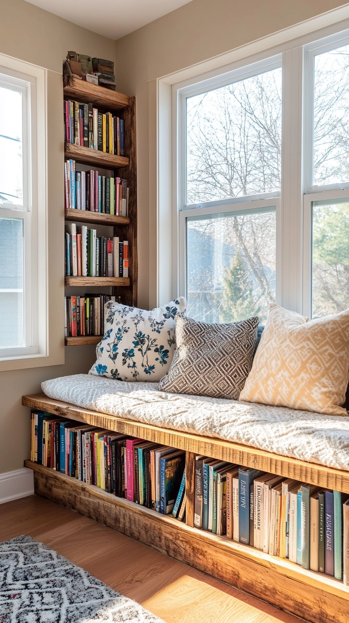 bookshelf ideas for small spaces 60