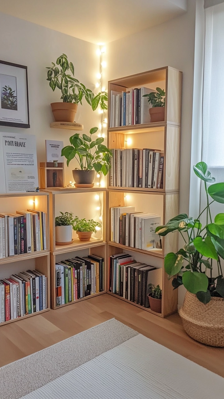 bookshelf ideas for small spaces 69