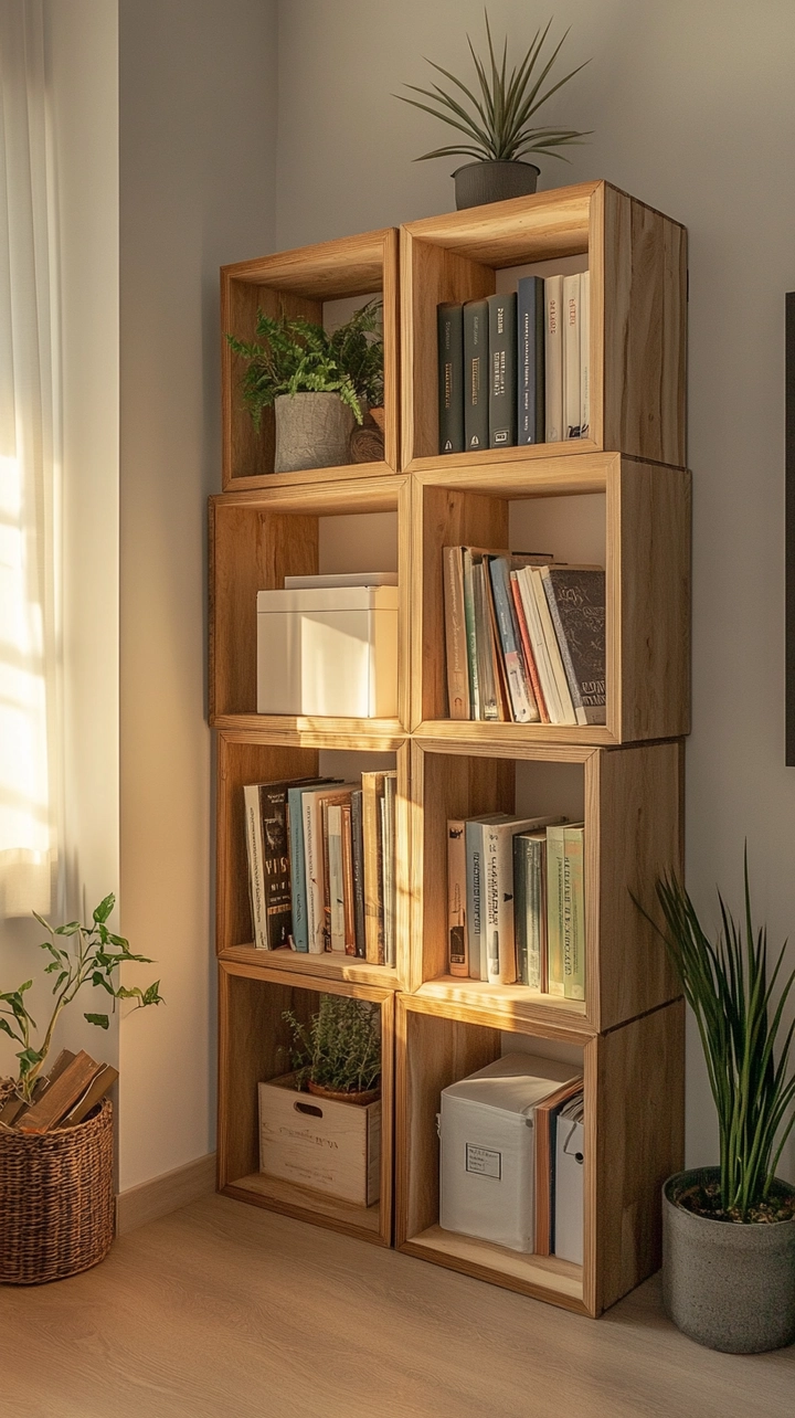 bookshelf ideas for small spaces 72