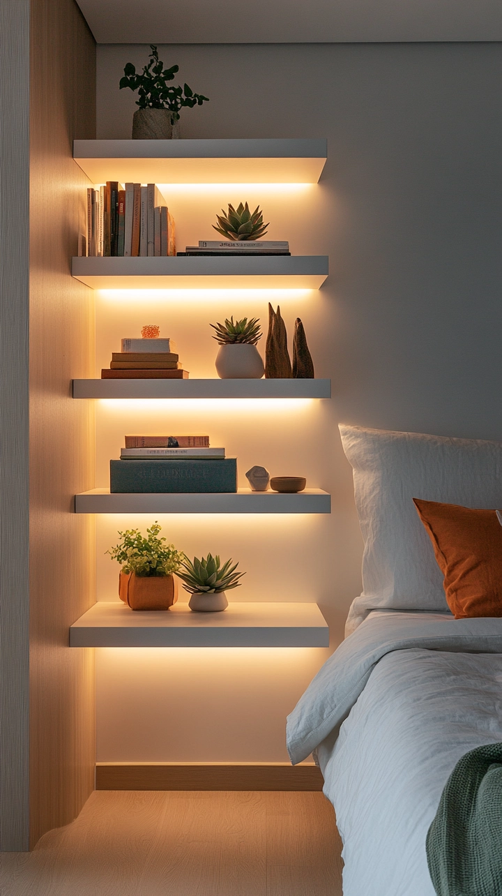 bookshelf ideas for small spaces 8