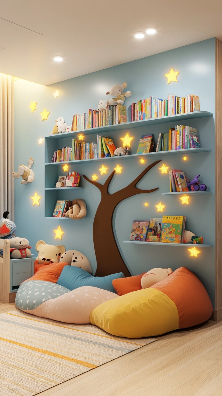 bookshelf ideas kids room 1