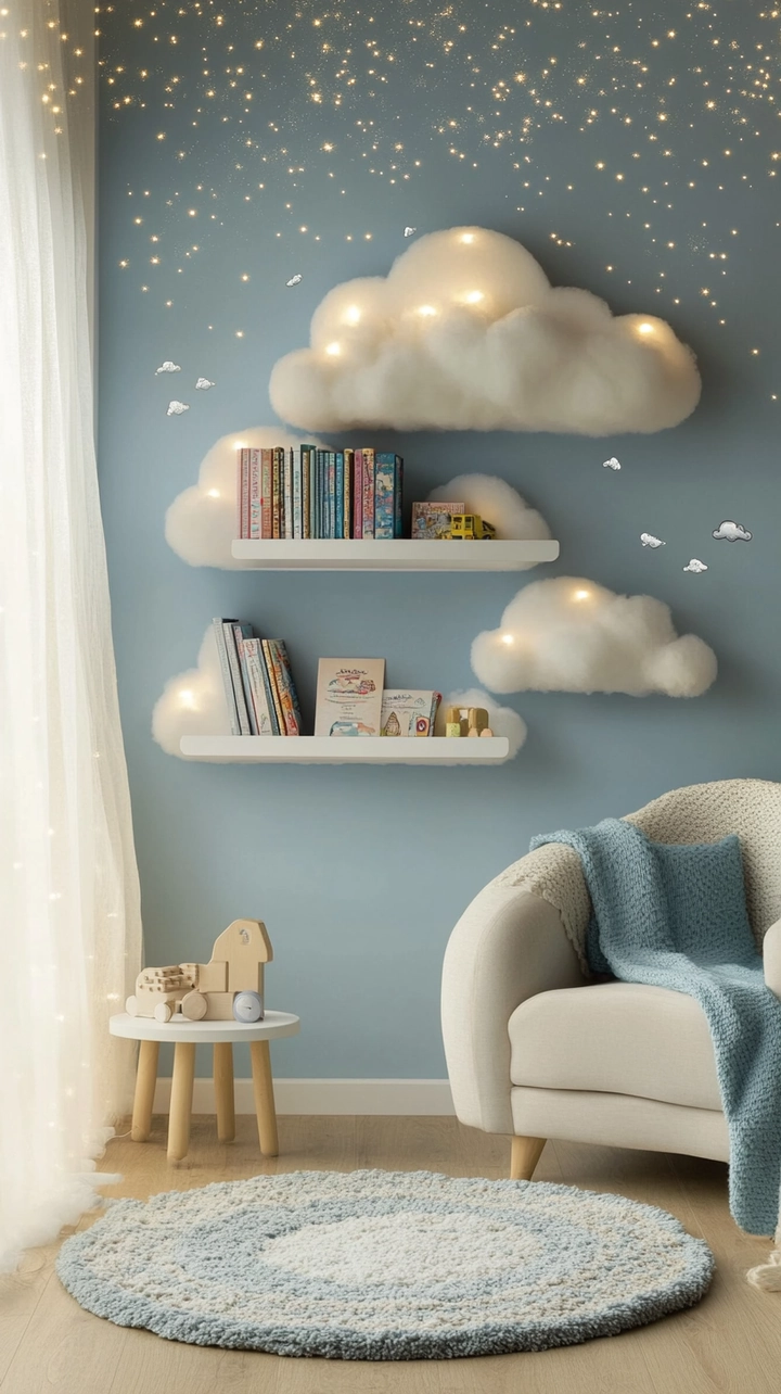 bookshelf ideas kids room 13