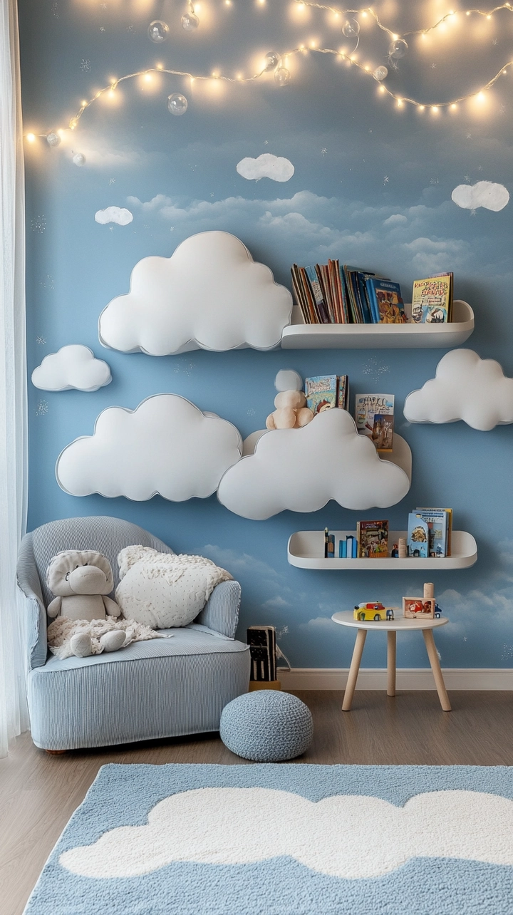 bookshelf ideas kids room 14