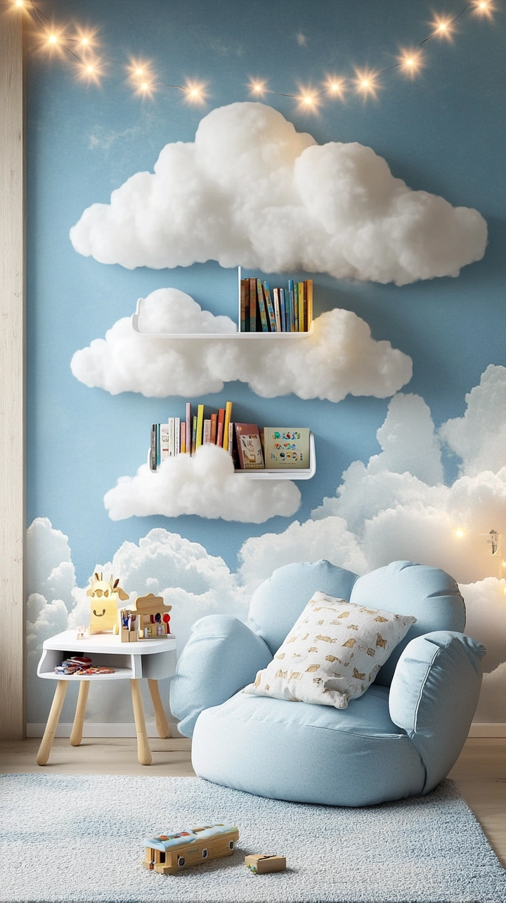 bookshelf ideas kids room 16