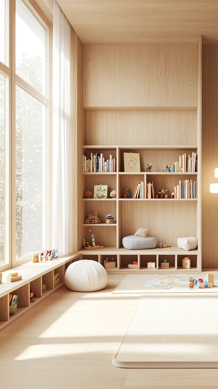 bookshelf ideas kids room 18