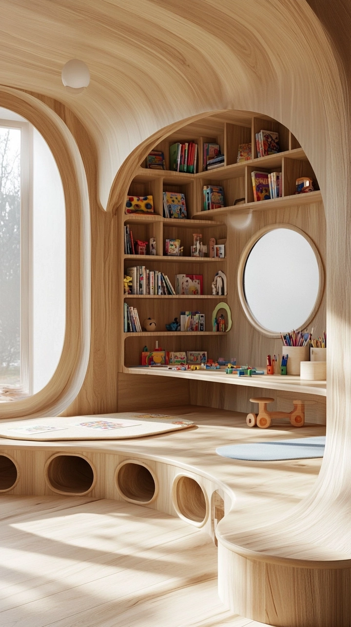 bookshelf ideas kids room 19