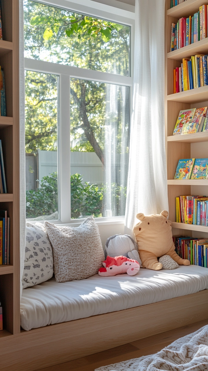 bookshelf ideas kids room 22