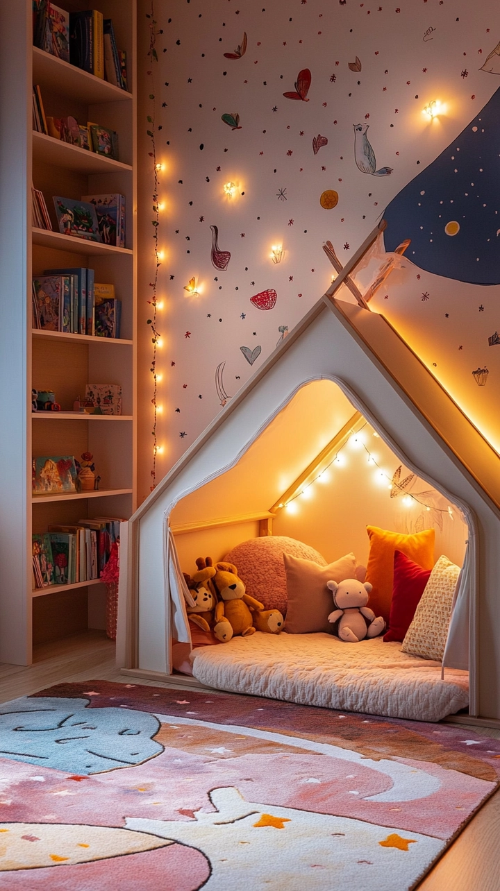 bookshelf ideas kids room 28