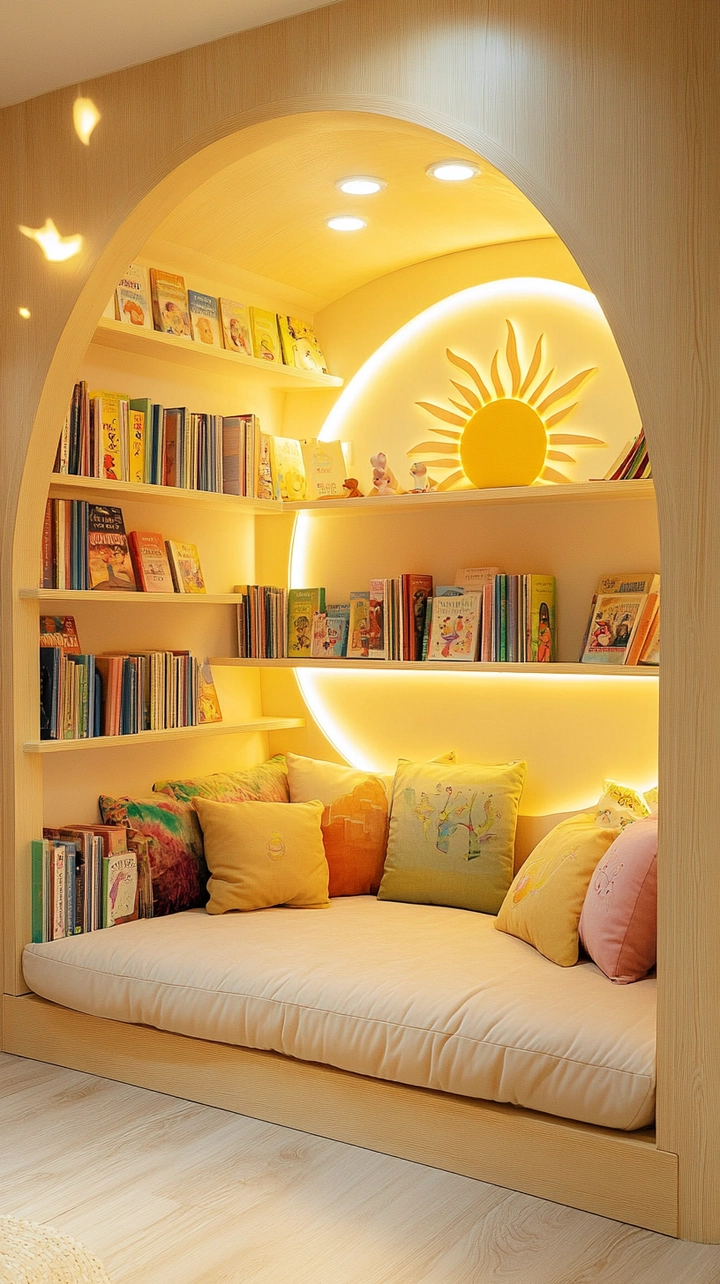 bookshelf ideas kids room 35