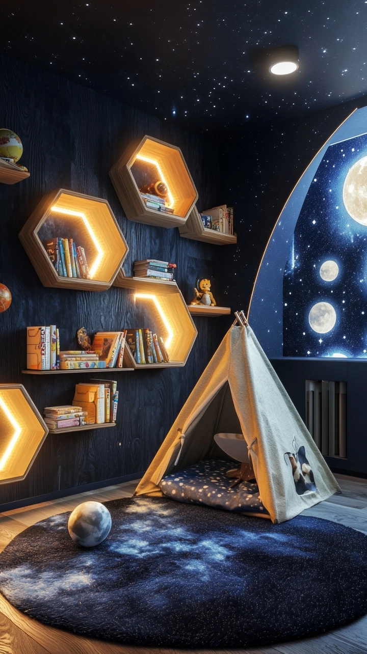 bookshelf ideas kids room 39