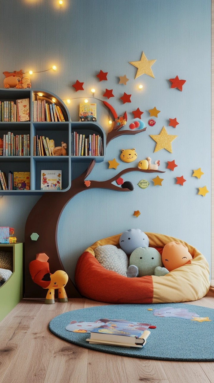 bookshelf ideas kids room 4