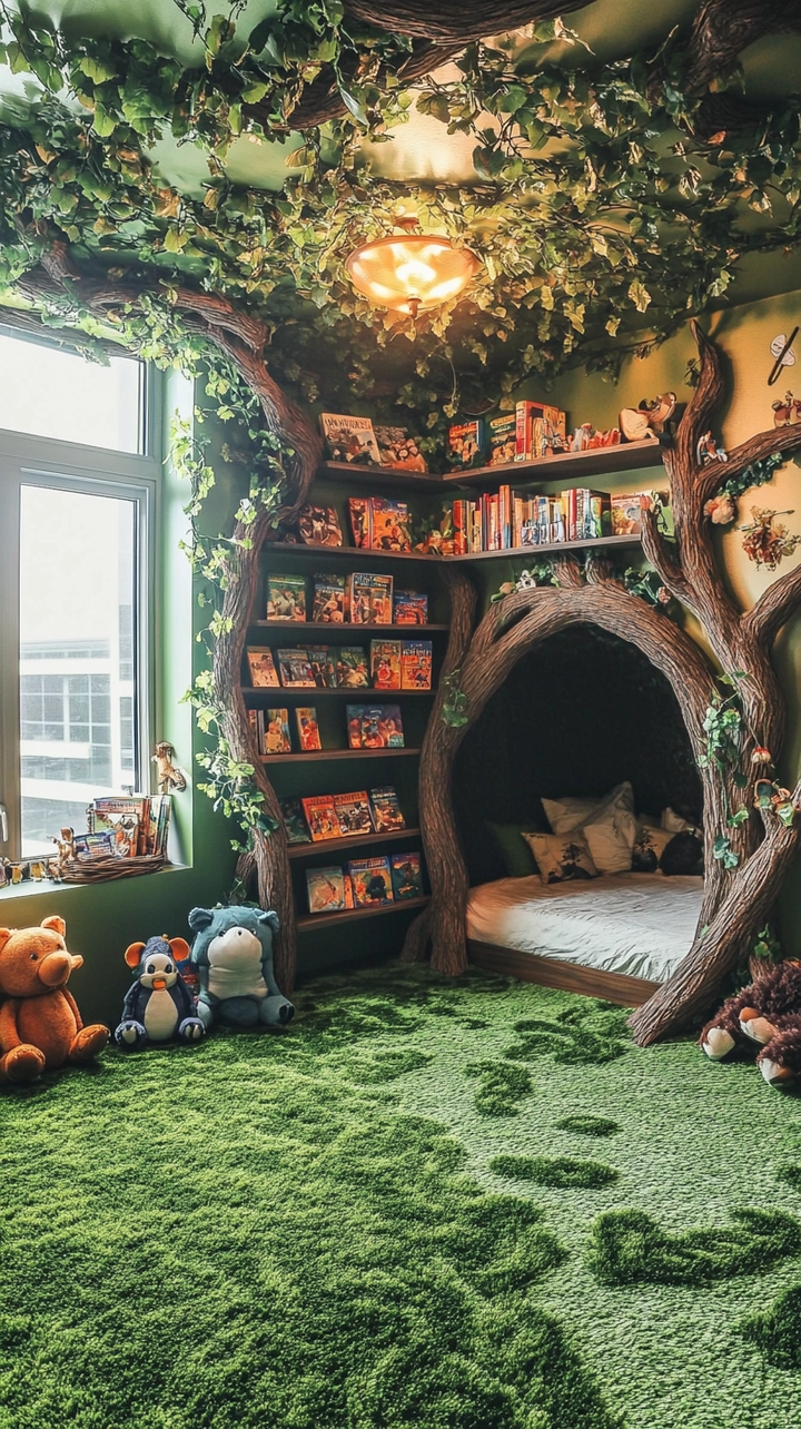 bookshelf ideas kids room 42