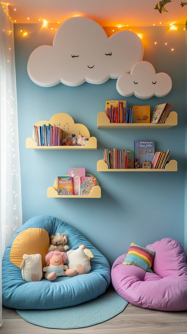 bookshelf ideas kids room 49