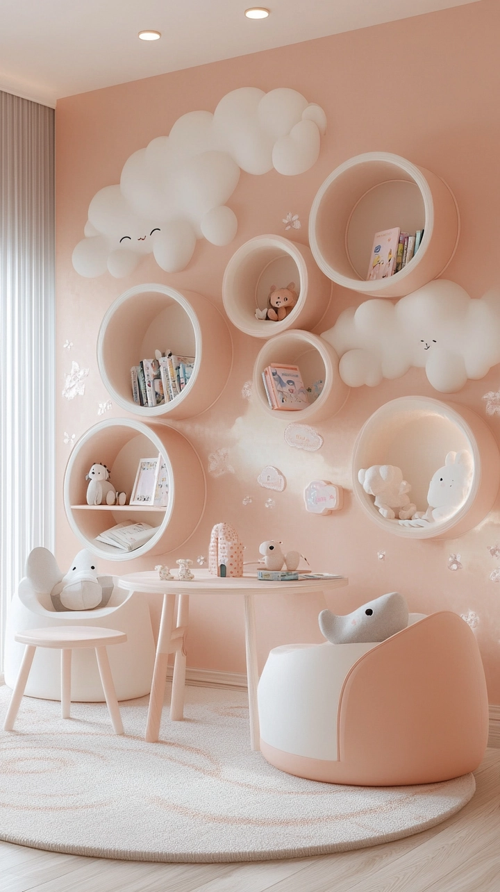 bookshelf ideas kids room 61