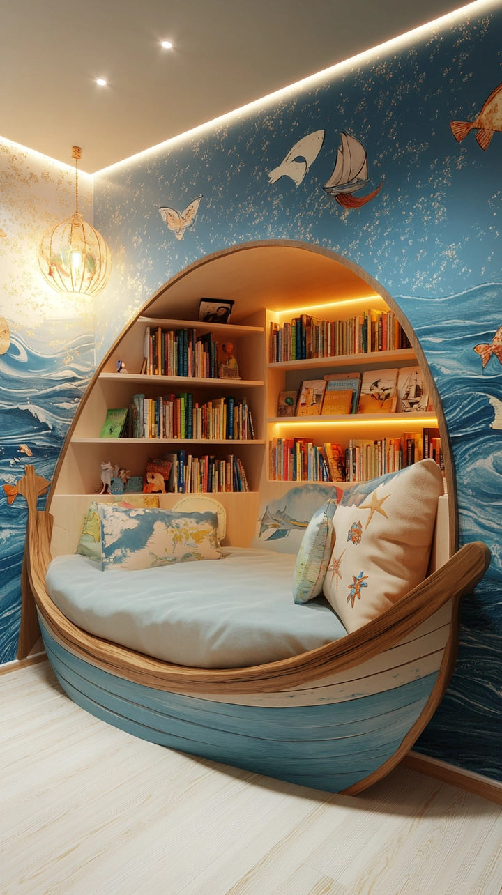 bookshelf ideas kids room 66