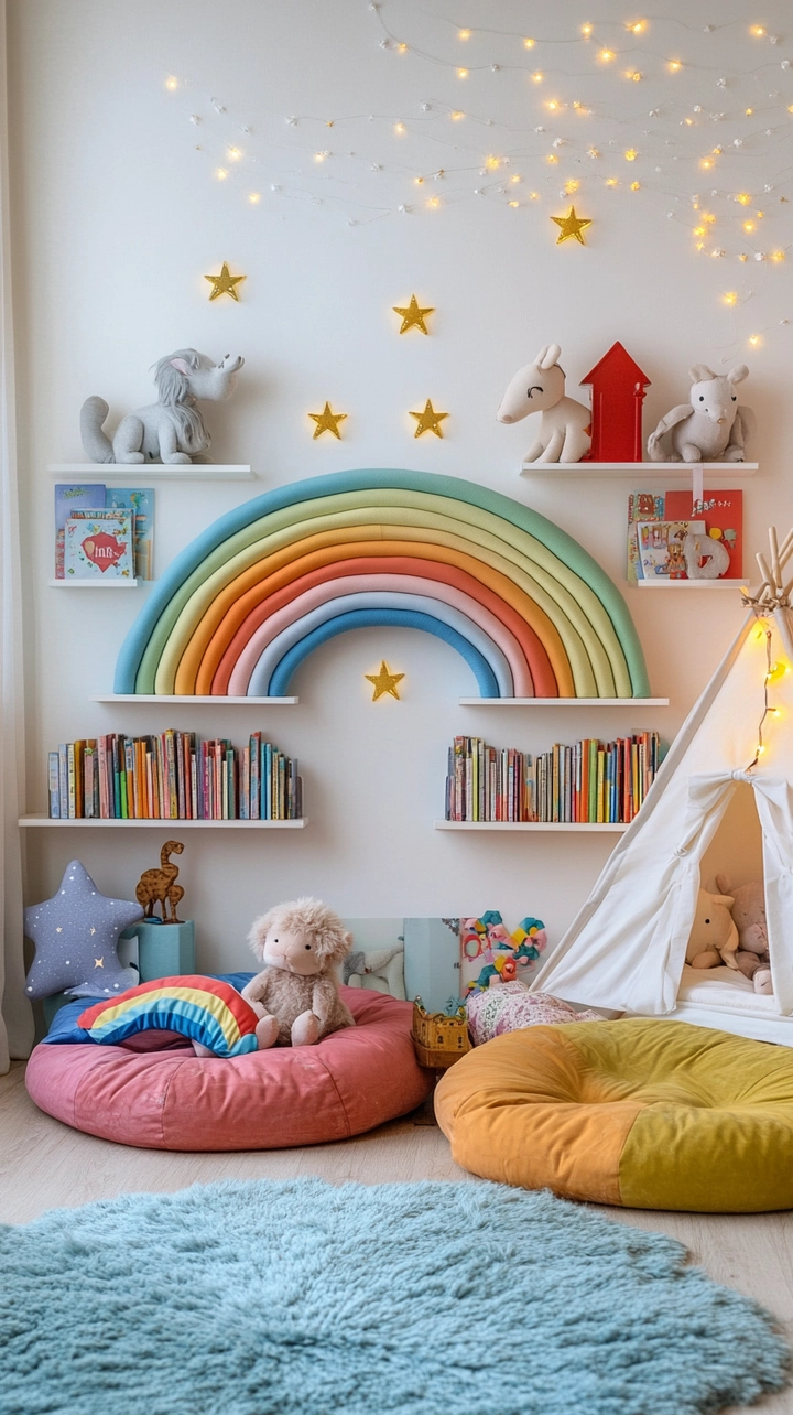 bookshelf ideas kids room 70