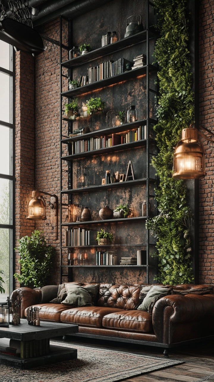 bookshelf ideas living room 14