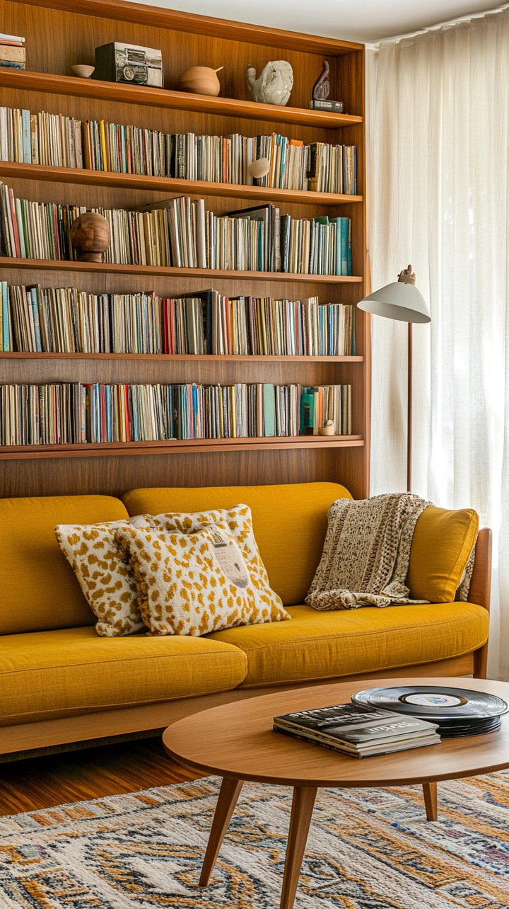 bookshelf ideas living room 18