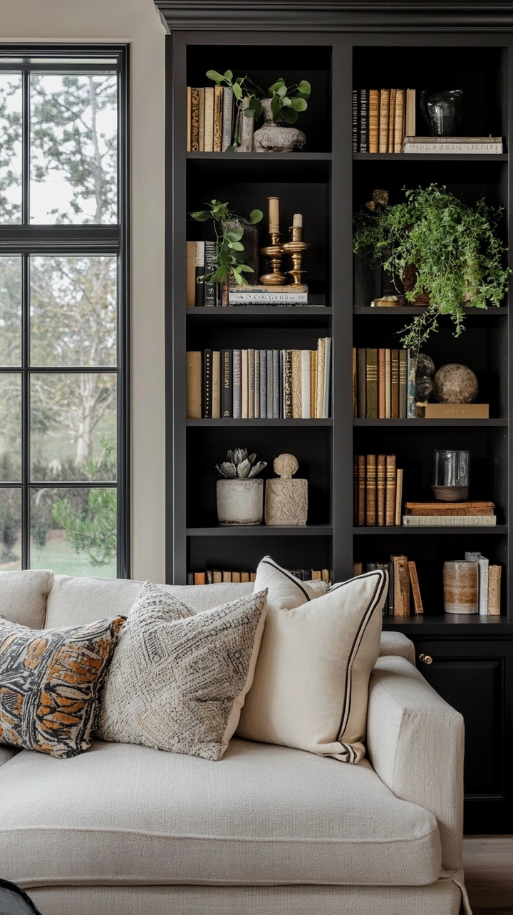 bookshelf ideas living room 2