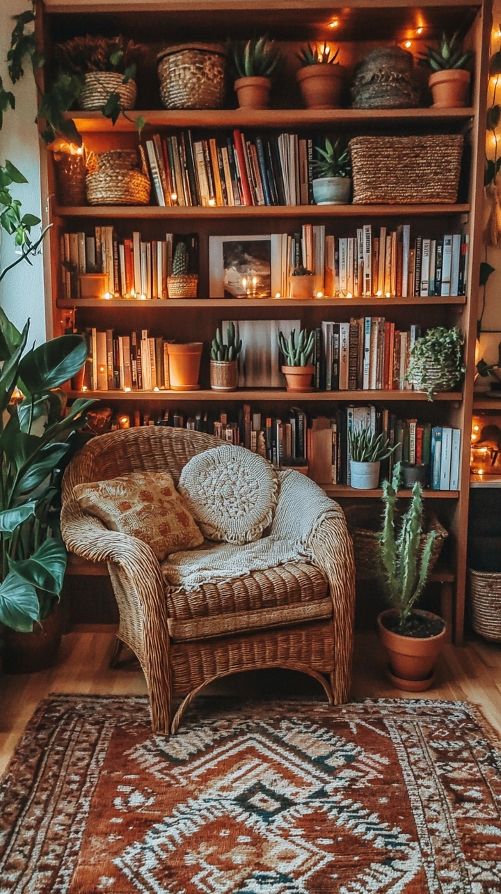 bookshelf ideas living room 22