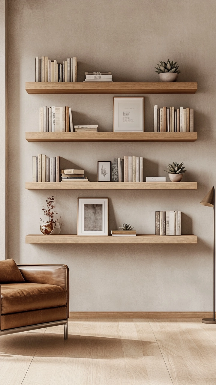 bookshelf ideas living room 6