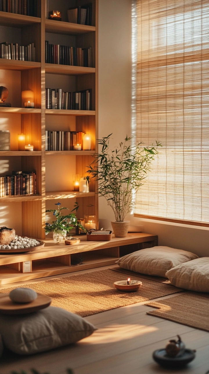 bookshelf ideas living room 80