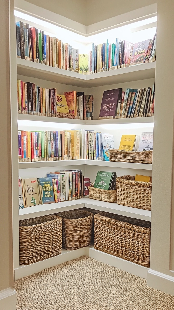 bookshelf organization ideas 11