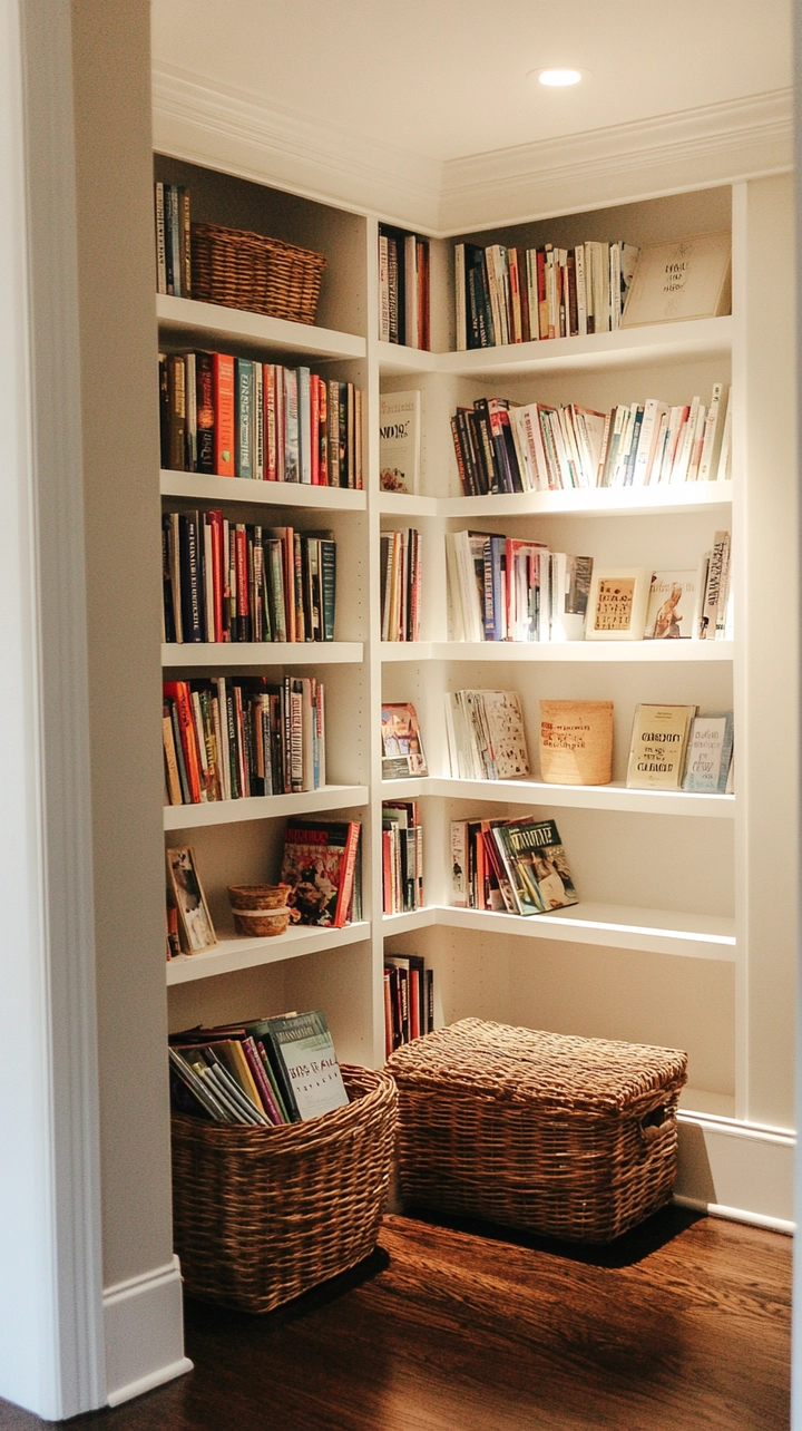 bookshelf organization ideas 12