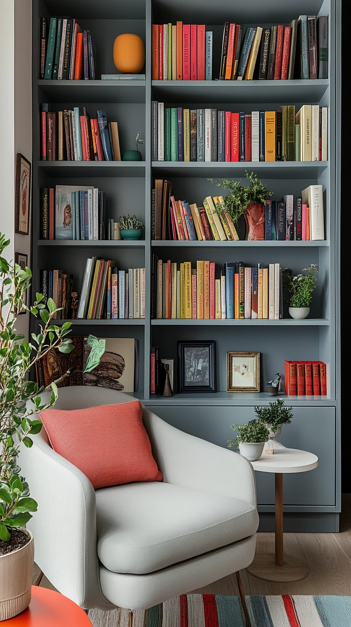 bookshelf organization ideas 2