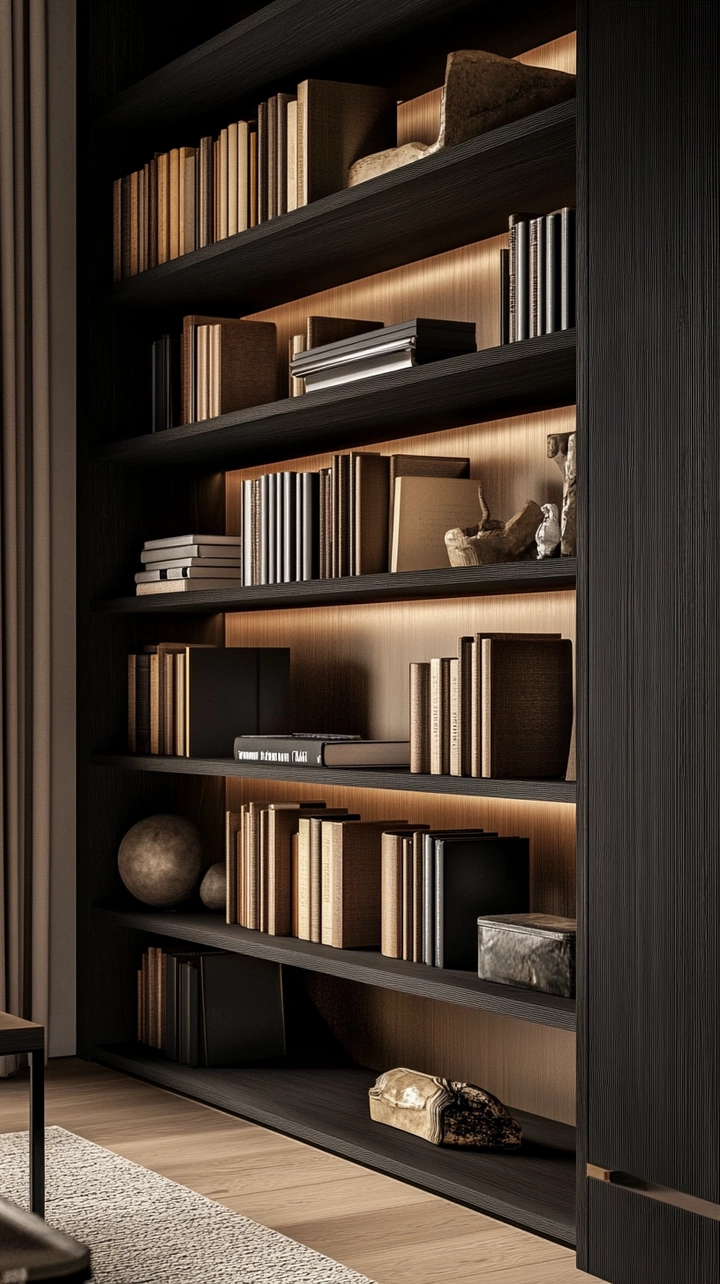 bookshelf organization ideas 31