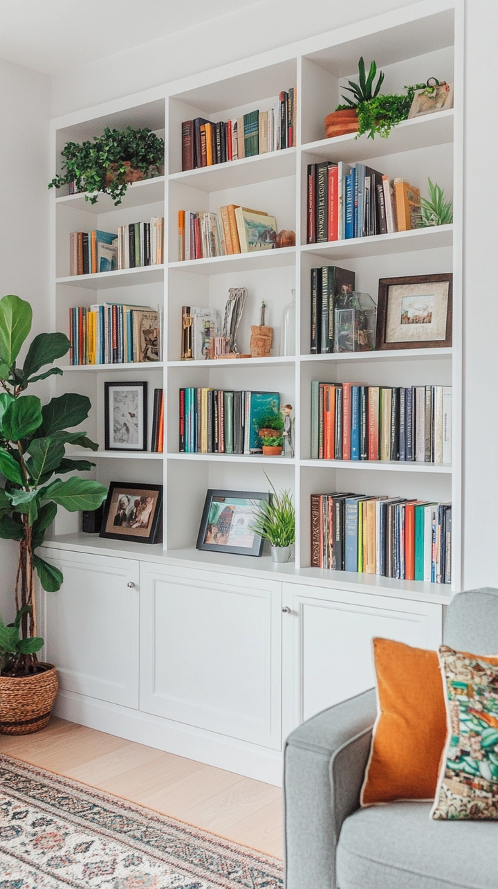 bookshelf organization ideas 4