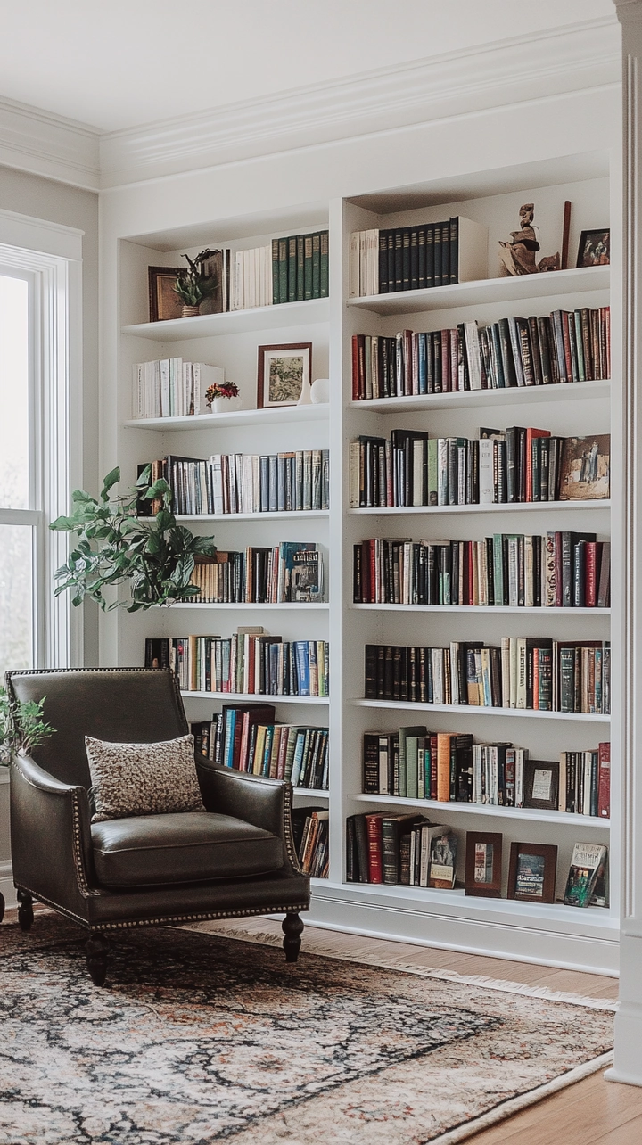 bookshelf organization ideas 41