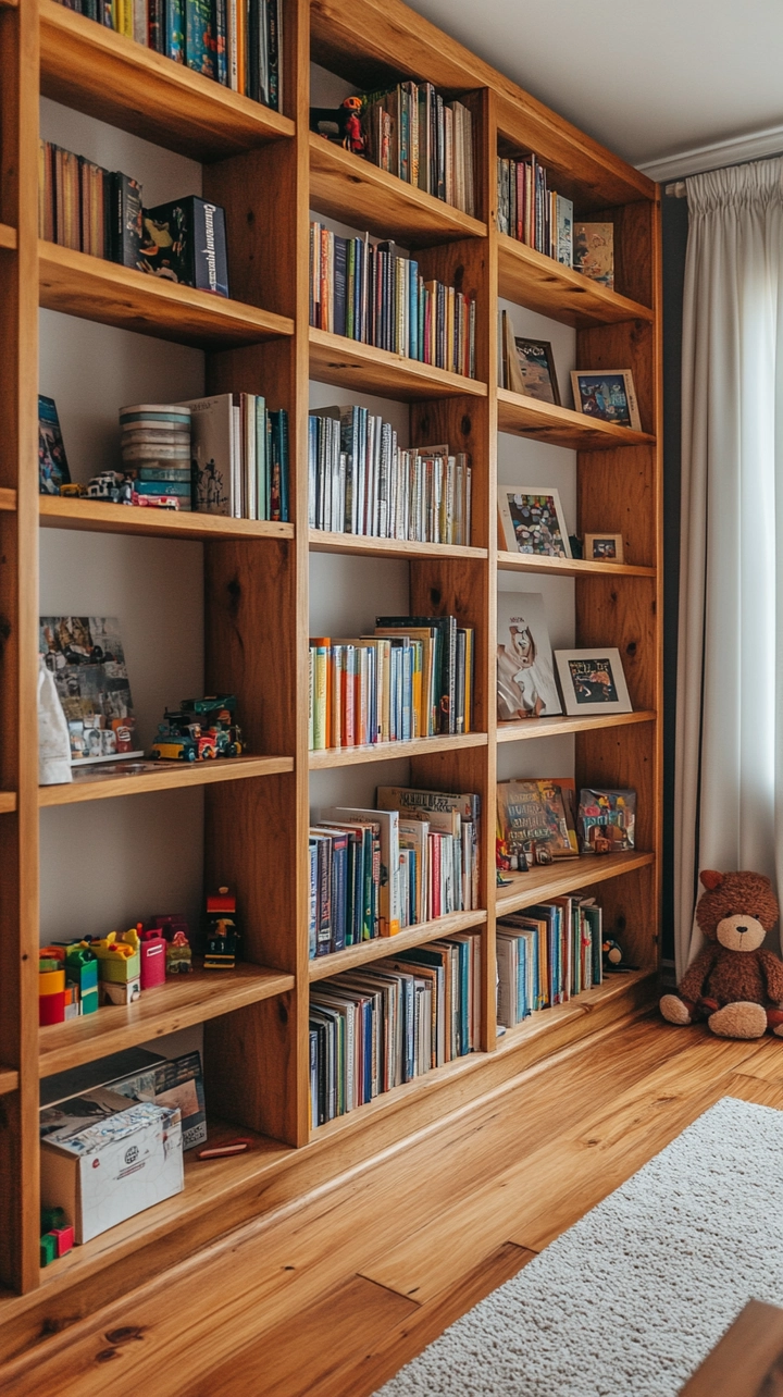 bookshelf organization ideas 5