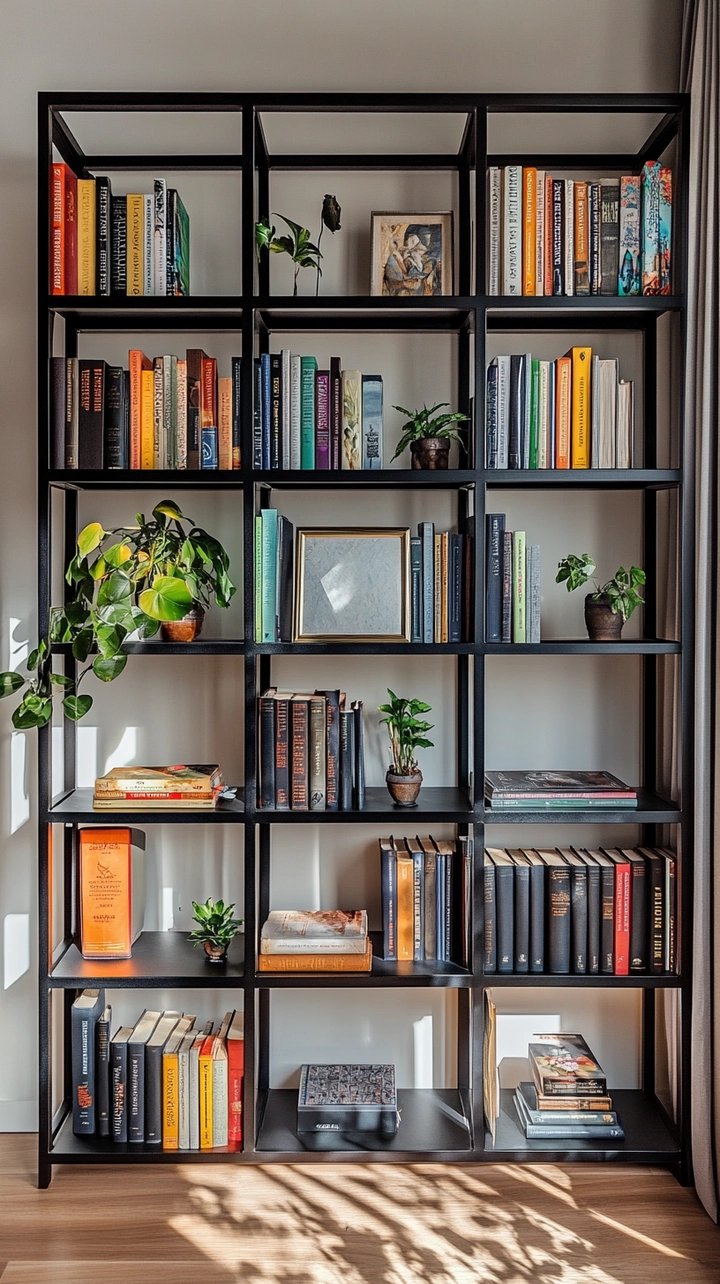 bookshelf organization ideas 60