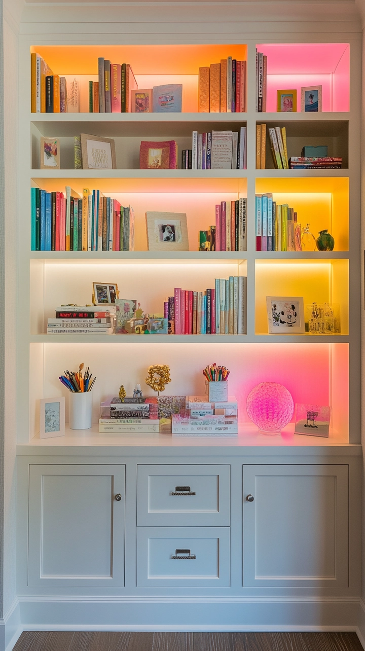 bookshelf organization ideas 74