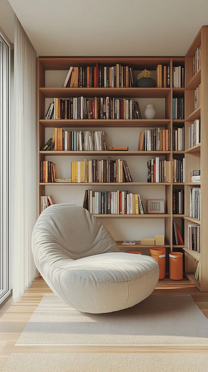 bookshelf organization ideas 79