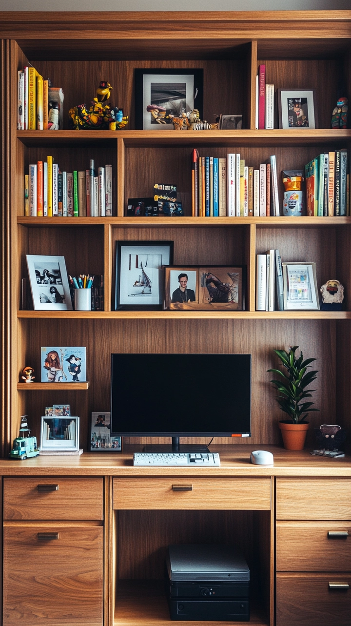 bookshelf organization ideas 8