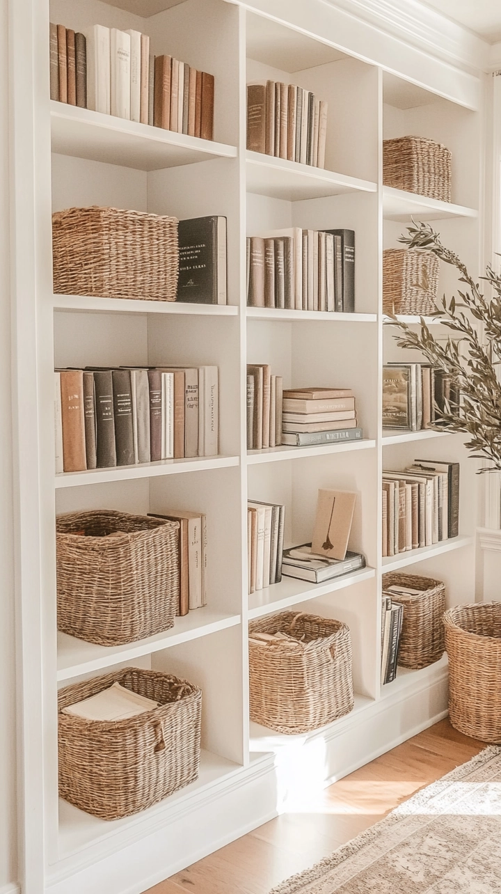 bookshelf organization ideas 9