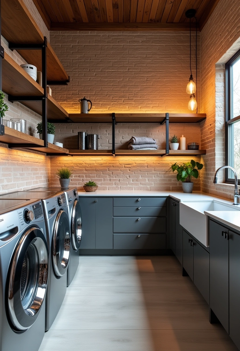 bright laundry room ideas 12