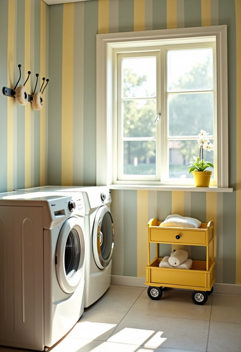 bright laundry room ideas 15