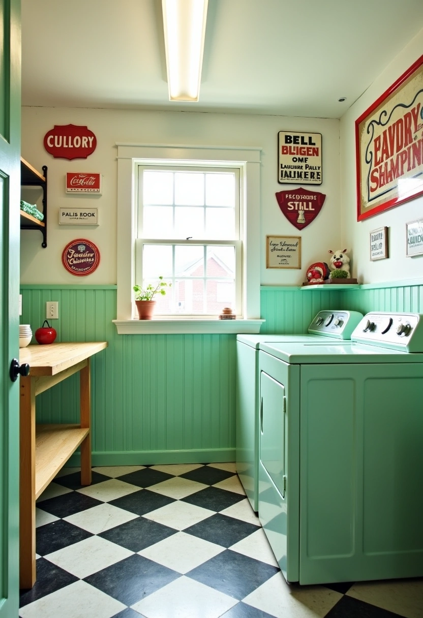 bright laundry room ideas 7