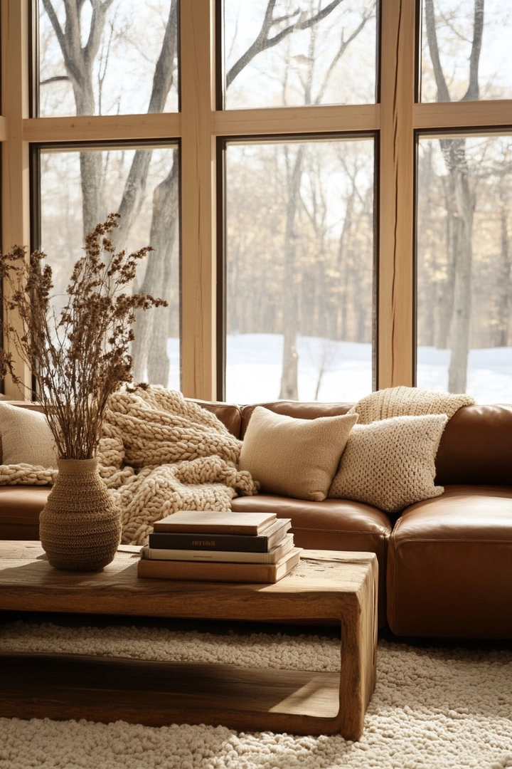 brown couch living room ideas 2