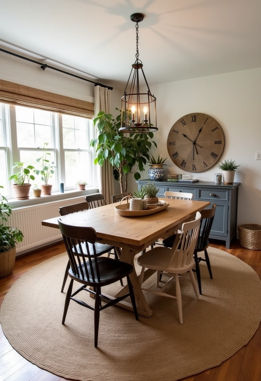 brown dining room ideas 1