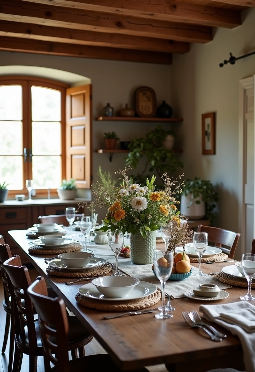 brown dining room ideas 7