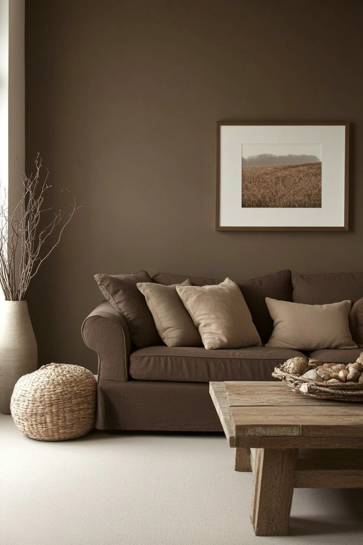 brown living room ideas 64