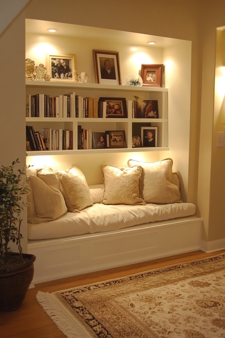 built in shelving living room ideas 38